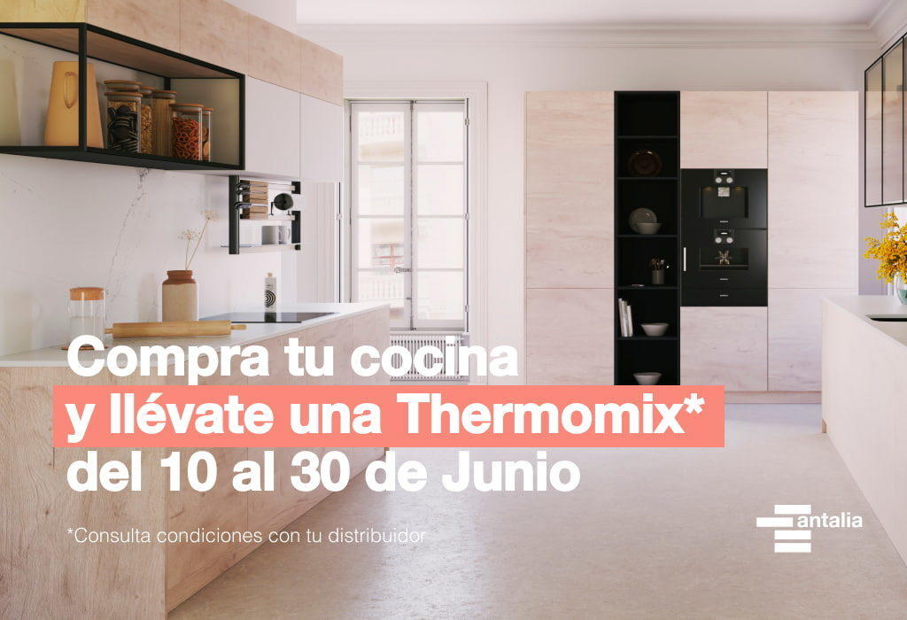 Compra tu cocina antalia y llévate una Thermomix: ¡participa en el sorteo!